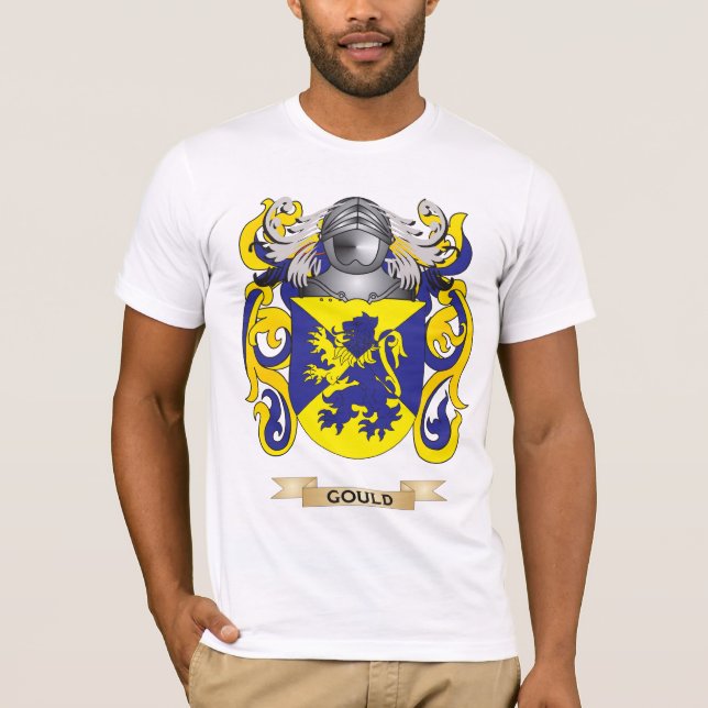 Gould Coat of Arms (Family Crest) T-Shirt (Front)