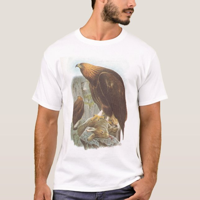Gould - Golden Eagle - Aquila chrysaetos T-Shirt (Front)