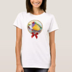 Gouldian Finch Realistic Painting T-Shirt