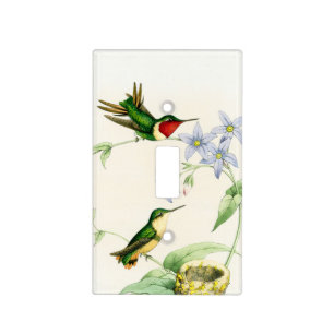 Goulds' Hummingbirds Light Switch Cover