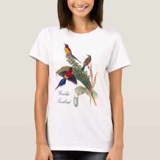 Gould's Sunbird vintage illustration by John Gould T-Shirt