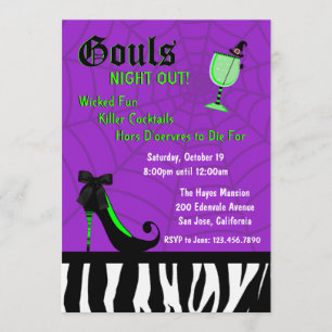 Gouls Night Out Invite [Purple]