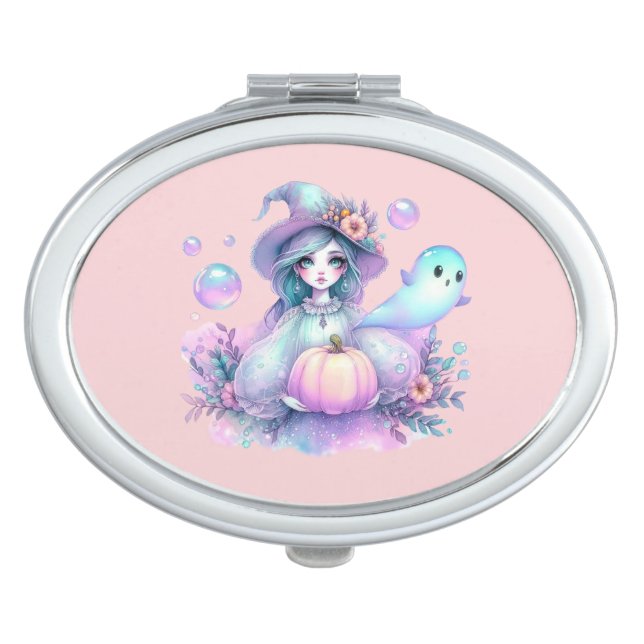 Gourd Day Gorgeous Gal Compact Mirror (Front)