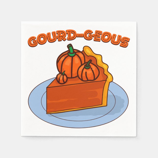 Gourd-geous Napkins (Front)