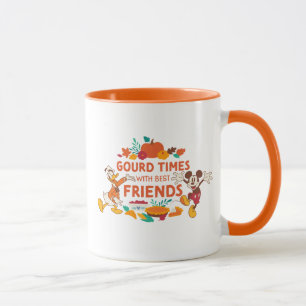 Gourd Times with Donald and Mickey Mug