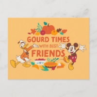 Gourd Times with Donald and Mickey