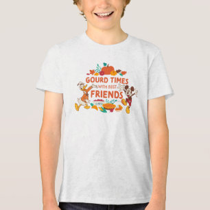 Gourd Times with Donald and Mickey Tri-Blend Shirt