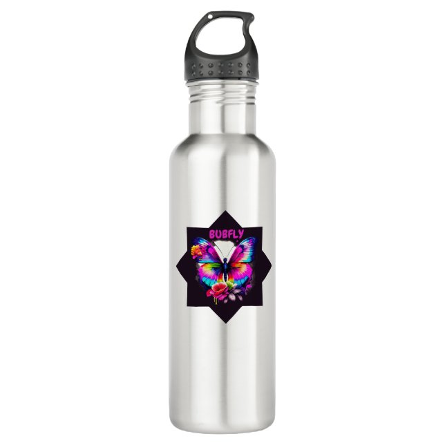 Gourde BUBFLY Stainless Steel Water Bottle (Front)