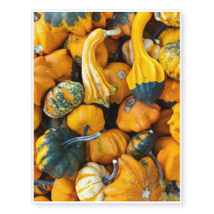 Gourds Temporary Tattoos
