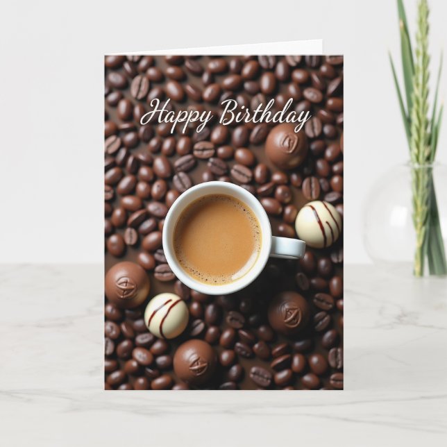 Gourmet Birthday Card (Front)
