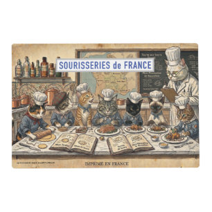 Gourmet Cat Diploma Sourisseries de France  Placemat
