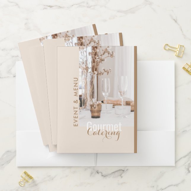 Gourmet Catering Pocket Folder (In Situ)