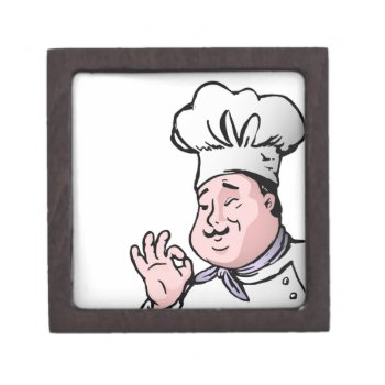 Gourmet Chef Keepsake Box by Awesoma at Zazzle