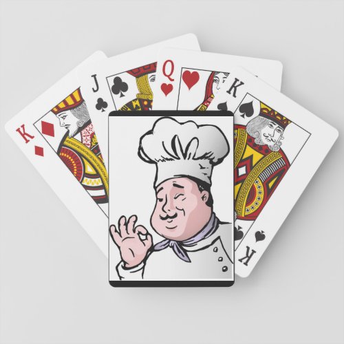 GOURMET CHEF PLAYING CARDS