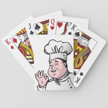 Gourmet Chef Playing Cards by Awesoma at Zazzle