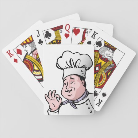 Gourmet Chef Playing Cards