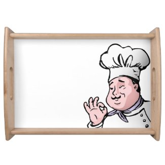 GOURMET CHEF SERVING TRAY