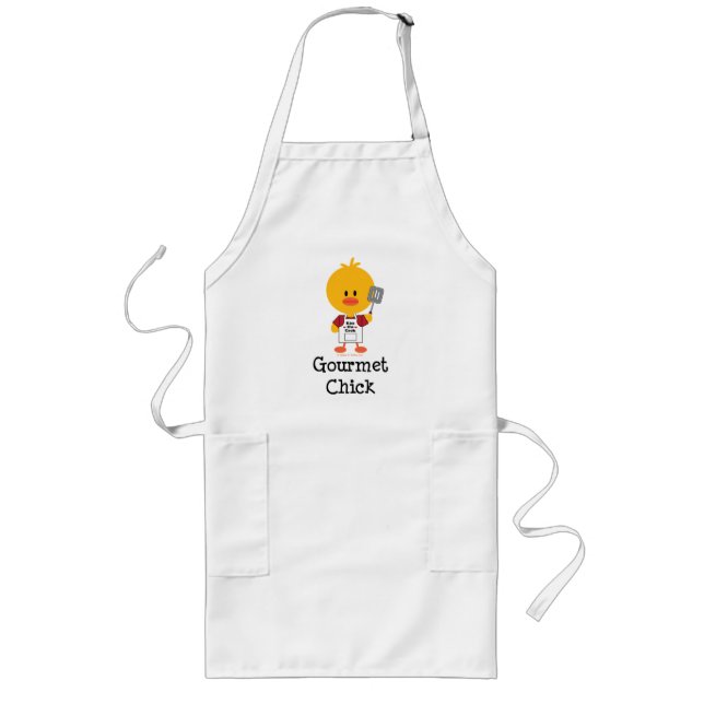 Gourmet Chick Apron
 Long Apron (Front)