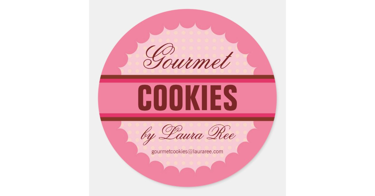 Gourmet Cookie Sticker