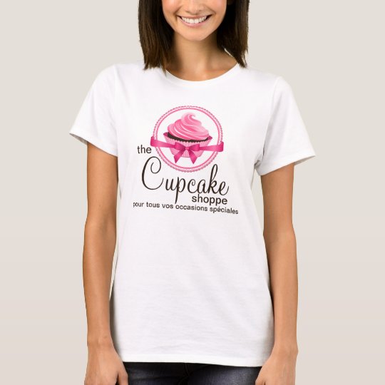 Gourmet Cupcake Bakery Custom Tee-shirt T-Shirt