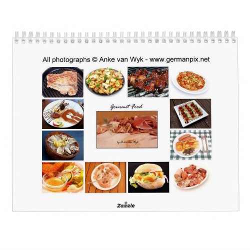 Gourmet Food Calendar