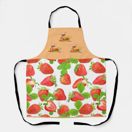 Gourmet Galore All_Over Print Apron
