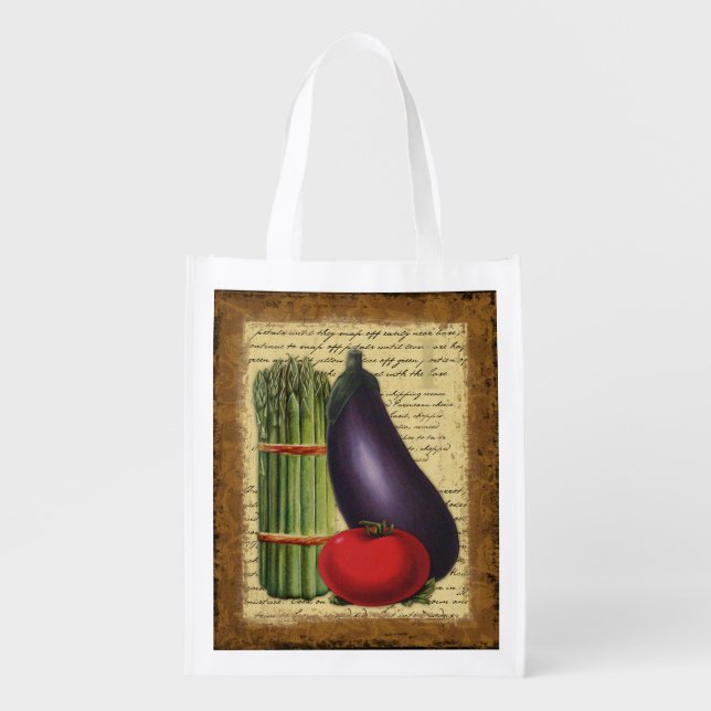 Gourmet Garden IV, Eggplant, grocery bag (Front)