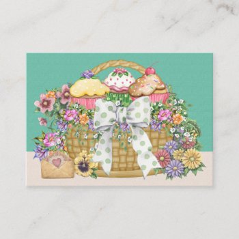 Gourmet Gift Basket - Srf Business Card by sharonrhea at Zazzle