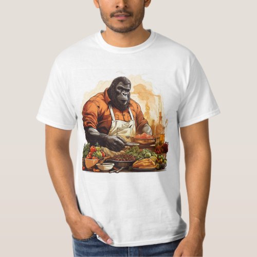 Gourmet Gorilla The Chefs Choice T_Shirt