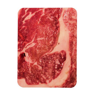 Gourmet Grill Master Ribeye Steak Photo Magnet