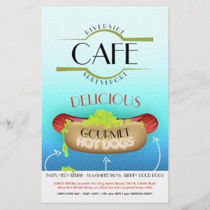GOURMET HOT DOG FLYER