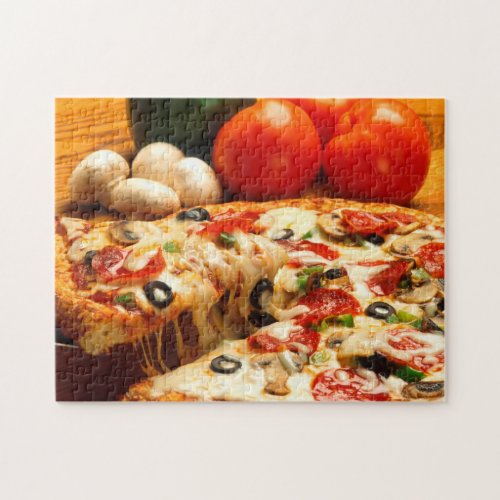 Gourmet Italian Pizza Jigsaw Puzzle