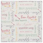 Gourmet Kitchen Bon Appetit Pastel Colors Fabric