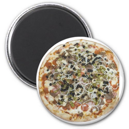 Gourmet Supreme Pizza Magnet