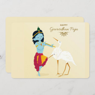 Govardhan Puja Holiday Card