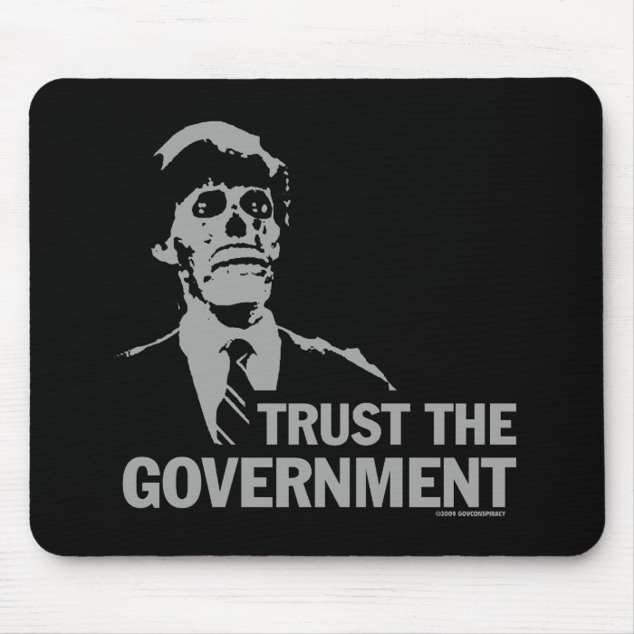 GOVERNMENT CONSPIRACY MOUSEPAD