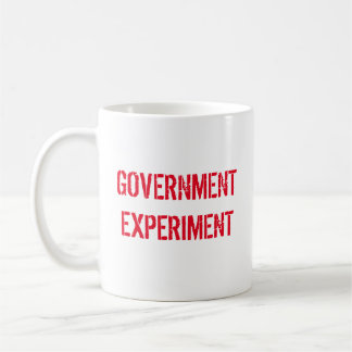 Government Experiment Coffee Mug