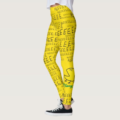 Government get out REE SNEKRIGHT Gadsden Flag Leggings