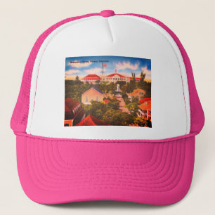 Government House, Nassau, Bahamas Vintage Photo Trucker Hat