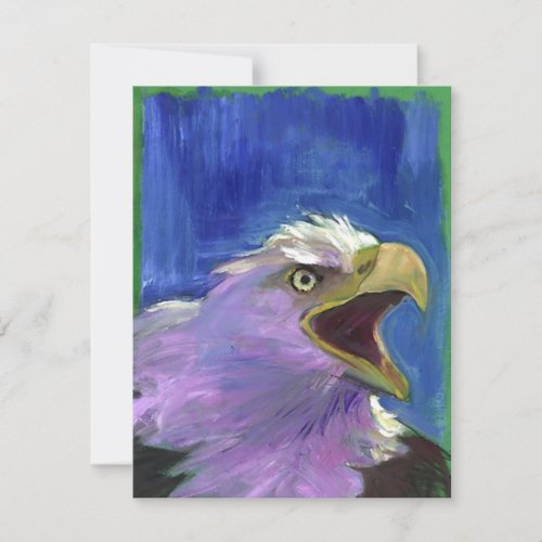 GOVERNMENT MILITARY ~ EAGLE PARTY INVITATION