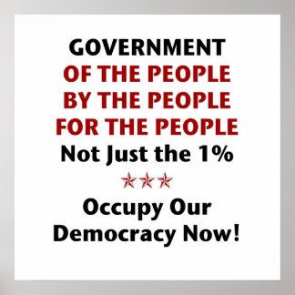 Government Of the People Poster