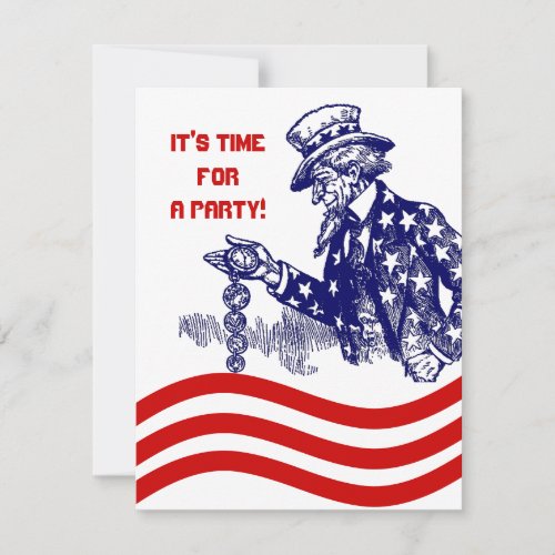 GOVERNMENT OR MILITARY RETIREMENT PARTY INVITATION