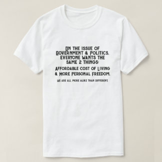 Government & Politics T-Shirt