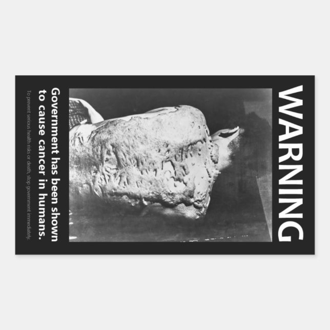 Government Warning Sticker (Front)