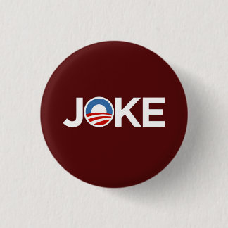 Governments a Joke (Burgundy) Button