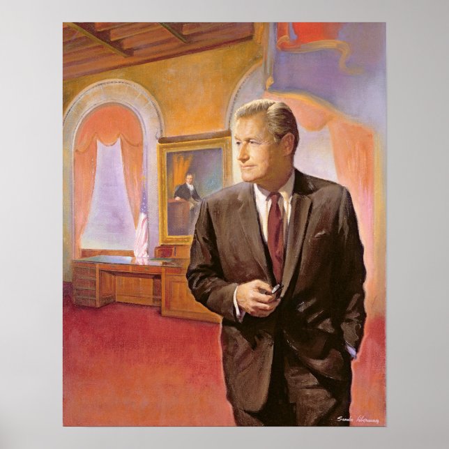 Governor Nelson A. Rockefeller Poster (Front)