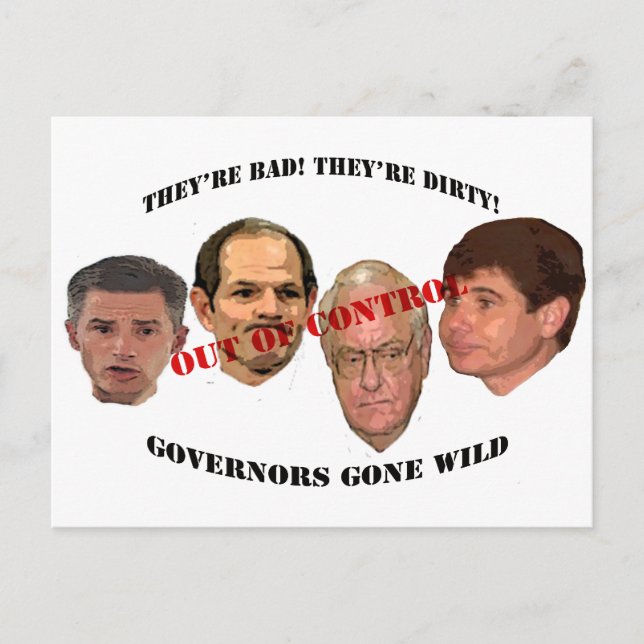 governors gone wild postcard (Front)