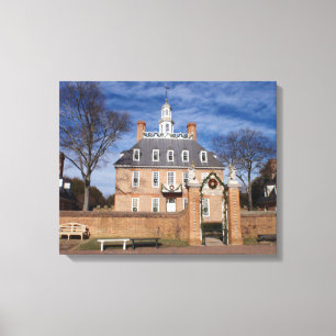 Governor's Mansion Canvas Print