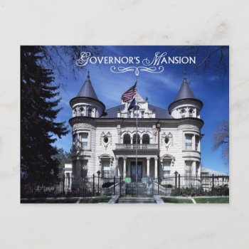 Governor's Mansion  Salt Lake City  Utah Postcard by HTMimages at Zazzle