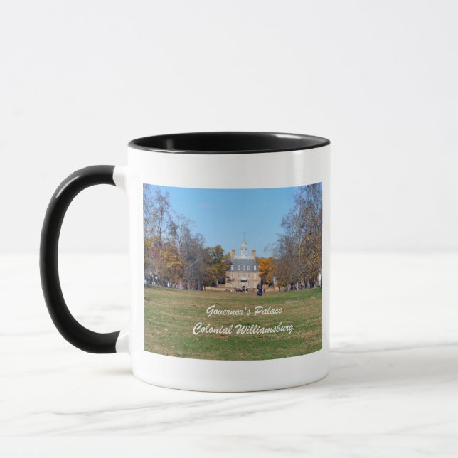 Governor's Palace, Colonial Williamsburg Mug (Left)